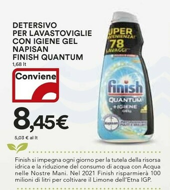 Coop Napisan Detersivo lavastoviglie offerta