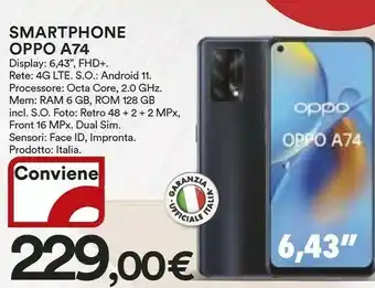 Coop Oppo Smartphone android offerta