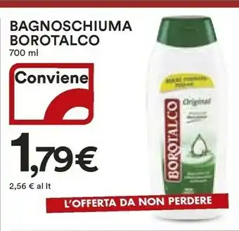Coop Borotalco Bagnoschiuma offerta