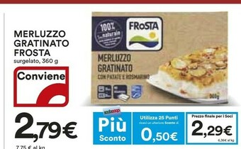 Ipercoop Frosta Merluzzo offerta