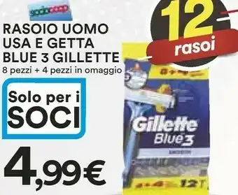 Ipercoop Gillette Rasoio offerta