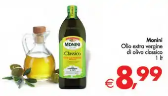 Deco Maxistore Monini Olio extra vergine di oliva classico 1 lt offerta