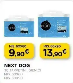 Arcaplanet Next Dog 30 Tappetini Igienici offerta