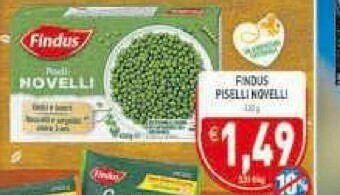 Supermercati Agorà Findus Piselli offerta