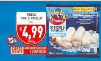 Supermercati Agorà Findus Nasello offerta