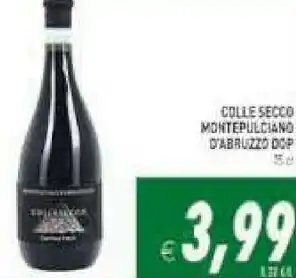 Colle secco Montepulciano d'Abruzzo