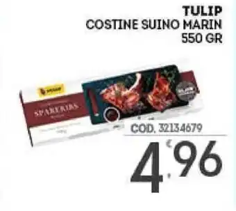 Eurocash Tulip Costine Suino Marin 550gr offerta