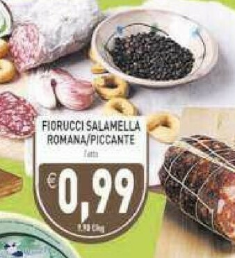 Supermercati Agorà Fiorucci Salame offerta