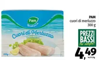 Superstore Pam PAM cuori di merluzzo 300 g offerta