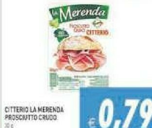 Gros Citterio Prosciutto crudo offerta