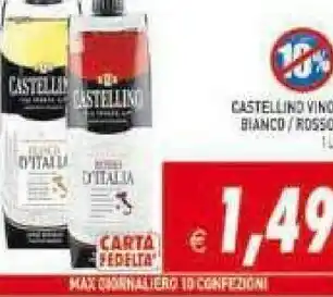 Gros Castelli Vino offerta