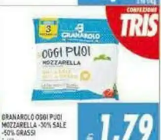 Gros Granarolo Mozzarella offerta