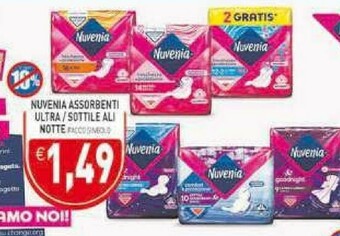 Gros Nuvenia Assorbenti offerta