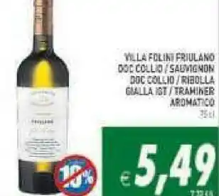 Gros Ribolla gialla Spumante offerta