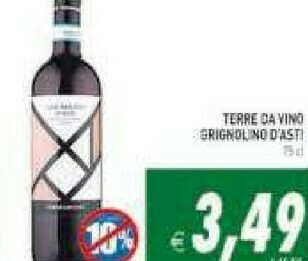 Gros Terre da vino Vino rosso offerta