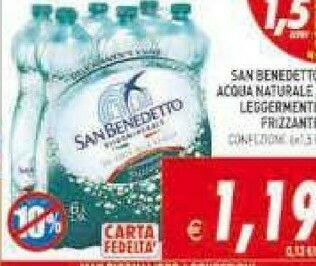 Gros San Benedetto Acqua offerta