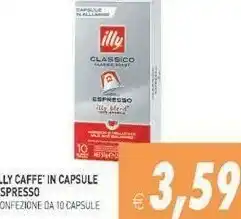 Iperfamily Illy Caffè offerta