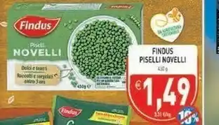 Iperfamily Findus Piselli offerta
