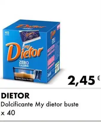 Iper Tosano DIETOR Dolcificante My dietor buste x 40 offerta