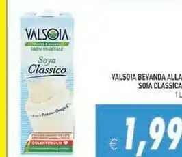 Iperfamily Valsoia Latte di soia offerta