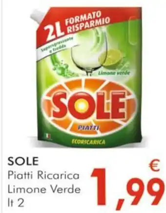 SOLE Piatti Ricarica Limone Verde It 2