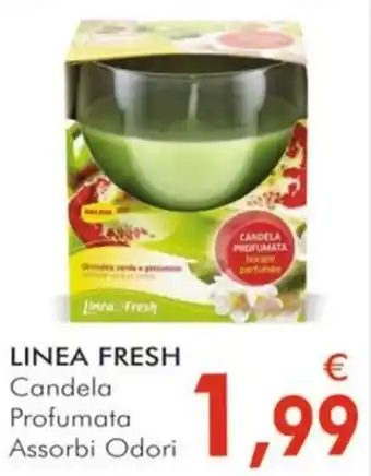 LINEA FRESH Candela Profumata Assorbi Odori
