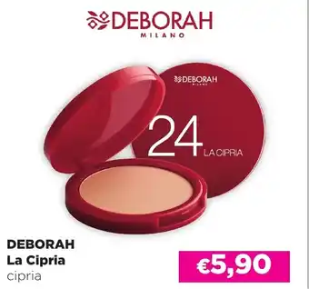 La Saponeria DEBORAH La Cipria cipria offerta