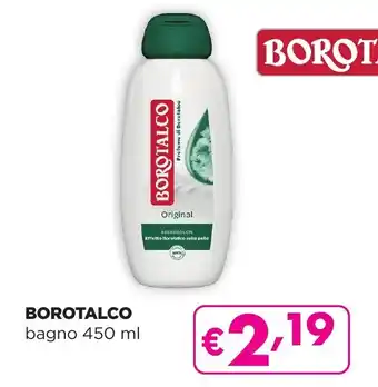La Saponeria BOROTALCO bagno 450 ml offerta