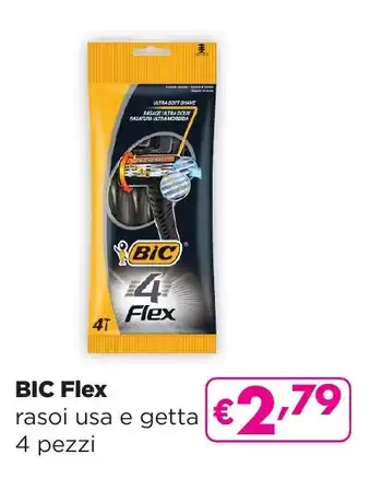 La Saponeria BIC Flex rasoi usa e 4 pezzi offerta