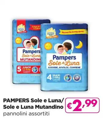 La Saponeria PAMPERS Sole e Luna/ Sole e Luna Mutandino pannolini assortiti offerta