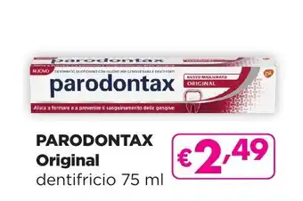 La Saponeria PARODONTAX Original dentifricio 75 ml offerta