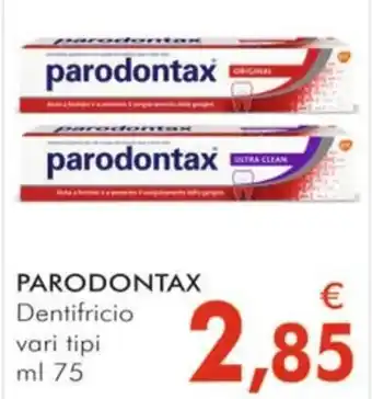 PARODONTAX Dentifricio vari tipi ml 75