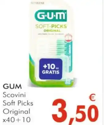 GUM Scovini Soft Picks Original x40+10