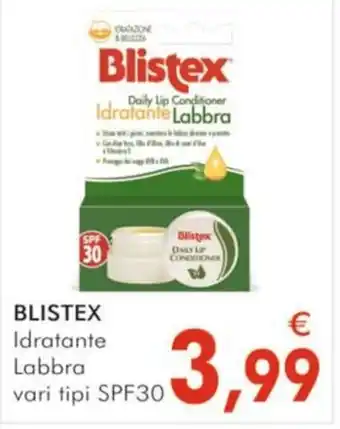 BLISTEX Idratante Labbra vari tipi SPF30