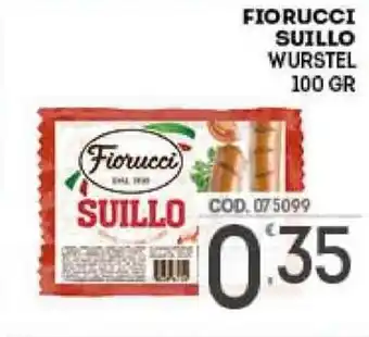 Eurocash Fiorucci Suillo Wurstel 100gr offerta