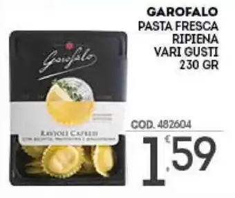Eurocash Garofalo Pasta Fresca Ripiena Vari gusti 230gr offerta