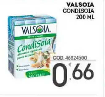 Eurocash Valsoia Condisoia 200ml offerta