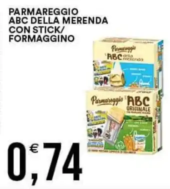 PARMAREGGIO ABC DELLA MERENDA CON STICK/ FORMAGGINO