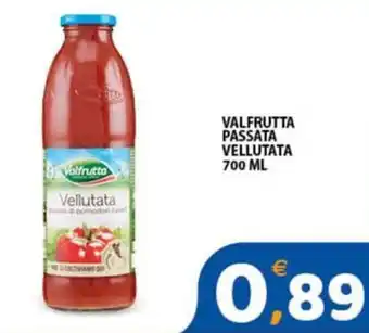 Premium Supermercati VALFRUTTA PASSATA VELLUTATA 700 ML offerta