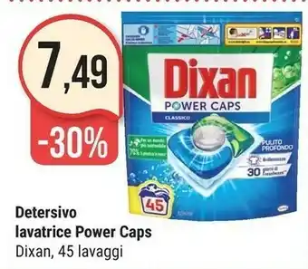 Supermercati Gulliver Dixan Detersivo Lavatrice Power Caps offerta
