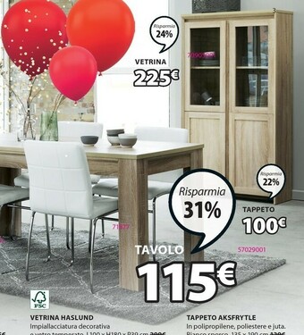 JYSK Tavolo offerta