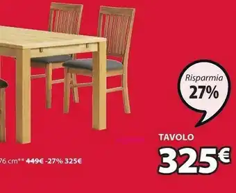 JYSK Jysk Tavolo offerta