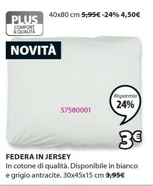 JYSK Federa In Jersey offerta