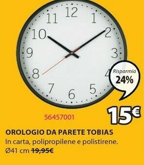 Orologio Da Parete Tobias