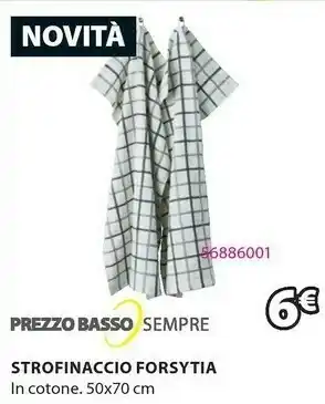 JYSK Forsytia Strofinaccio In Cotone 50x70 Cm offerta