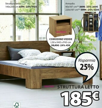 JYSK Struttura Letto offerta