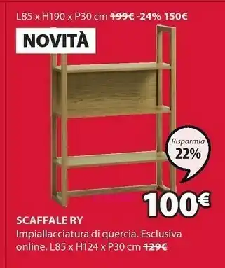 JYSK Scaffale Ry offerta