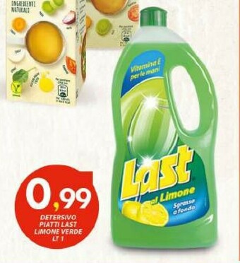 Vivo Supermercati Last Detersivo Piatti Limone Verde 1 Lt offerta