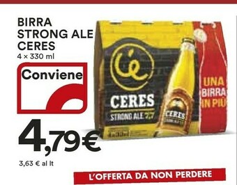Coop Ceres Birra offerta