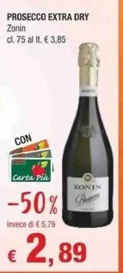 Zonin - Prosecco Extra Dry 750 g(ml)